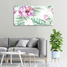Wallmuralia Foto obraz canvas Havajské květiny 100x50 cm