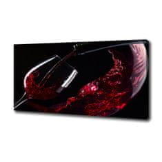 Wallmuralia Foto obraz canvas Červená vína 100x50 cm