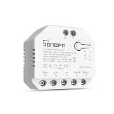 ITead Sonoff Dual R3 duální relé s ovladačem rolety pro měření výkonu