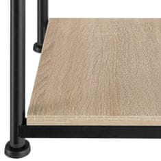 tectake Odkládací stolek Memphis 34x30x59cm - Industrial světlé dřevo, dub Sonoma