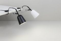 FARO Barcelona FARO STUDIO černá a krémová stolní lampa s klipem