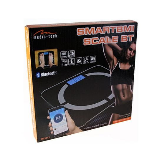 Media-Tech Osobní Smart BMI BT váha Media-Tech MT5513