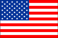 AUTOSAMOLEPKY.cz Samolepka vlajka USA 30 x 20 cm
