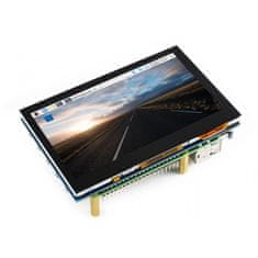 Waveshare 4,3" IPS LCD displej HDMI s dotykovým panelem 800x480 bodů