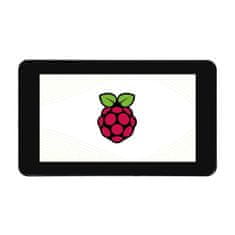 Waveshare 7" kapacitní dotykový displej pro Raspberry Pi 800×480 v ochranném pouzdře