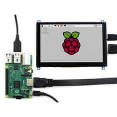 Waveshare Displej pro Raspberry Pi 5" 800x480 s kapacitním dotykovým panelem