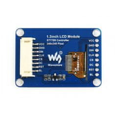 Waveshare Displej LCD 1,3" 240x240 IPS s řadičem ST7789