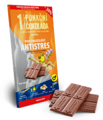 Lékárenská čokoláda Mléčná čokoláda Povzbuzující antistres