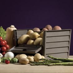 Bama Box na zeleninu a ovoce Barva: Šedohnědá
