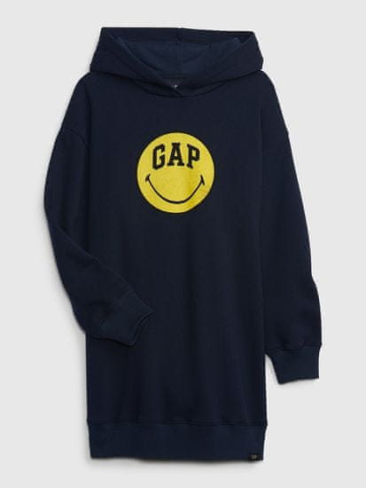 Gap Dětské mikinové šaty & Smiley