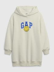 Gap Dětské mikinové šaty & Smiley S