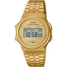 Casio Vintage hodinky, CASIO, multifunkční, zlaté