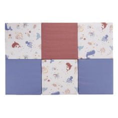 Tinéo TINEO Maxi koberec Raspberry Ocean Treasures 5 v 1, Skalpovatelný, Snímatelný potah, 180x200 cm -.
