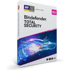 VERVELEY Bitdefender, Total Security 2021, 5 zařízení, 1 rok