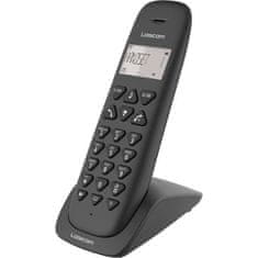 Logicom Bezdrátový telefon LOGICOM VEGA 150 SOLO Black bez záznamníku