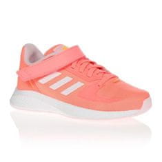Adidas Běžecká obuv, ADIDAS, RUNFALCON 2.0 EL K, Child, Pink and white