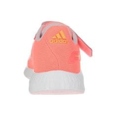 Adidas Běžecká obuv, ADIDAS, RUNFALCON 2.0 EL K, Child, Pink and white