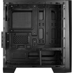 VERVELEY AEROCOOL Cylon Mini PC Case, s plným oknem, RGB, formát Micro ATX, Mini Tower, černý