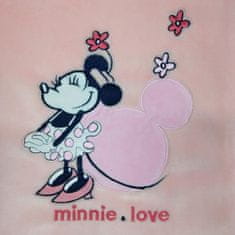 Disney DISNEY Minnie deka ze dvou látek, 75 x 100 cm, 100% polyester flanel 220 g / m2