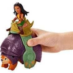 VERVELEY Disney, Raya a poslední drak, minifigurky Raya a Tuk Tuk, dětská panenka, věk 3 roky