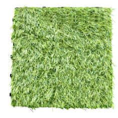 VERVELEY GARDEN MOOD Sada 10 zámkových 10mm dlaždic z umělé trávy