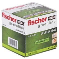 VERVELEY FISCHER, Kotva UX Green 12x70, vyrobeno z obnovitelných surovin, Box 18