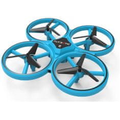 VERVELEY FLASHING DRONE, Mini dron s LED diodou, FLYBOTIC, Klasické dálkové ovládání + dálkové ovládání na zápěstí, Looping 360
