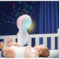 Infantino INFANTINO Mobilní a vícestupňový projektor Sweet Girl Mobile 3 v 1 růžová