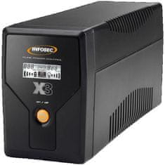 Infosec INFOSEC UPS SYSTEM Střídač X3 EX 500, LCD, USB