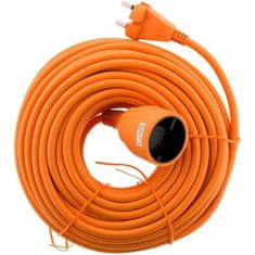 Zenitech HO5VVF 2 x 1,5 mm2 oranžový 25m elektrický zahradní prodlužovací kabel