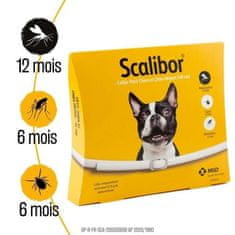 VERVELEY INTERVET Scalibor Anti-Pasmosis Collar, 48 cm, Pro malé a střední psy