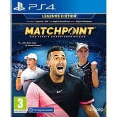 VERVELEY Matchpoint, Tennis Championships Legends Editions Hra pro systém PS4