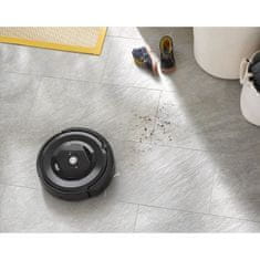 VERVELEY iRobot Roomba e6192, Robotický vysavač, Koš 0,45 l, Lithium-iontová baterie, 2 kartáče na více povrchů, iRobot