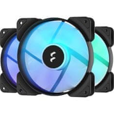 VERVELEY PC ventilátor, FRACTAL DESIGN, Aspect 12 RGB Black Frame 3-pack (FD-F-AS1-106)