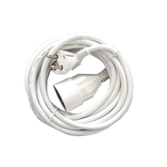 Chacon Prodlužovací kabel CHACON HO5VVF 3 x 1,5 mm², 5 m, bílý