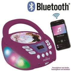 Lexibook Přehrávač CD Frozen Bluetooth se světelnými efekty
