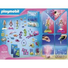 Playmobil PLAYMOBIL 70777 Adventní kalendář s mořskou pannou, hra do koupele