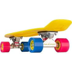 Nijdam NIJDAM, Boulevard Trickster Mini Skateboard, žlutý
