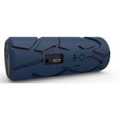 VERVELEY RYGHT R481528 JUNGLE, Přenosný bezdrátový reproduktor Bluetooth, 8hodinová autonomie, Vestavěný mikrofon, Modrý