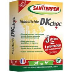 Saniterpen SANITERPEN Koncentrovaný insekticid DK, Pro ustájení, chov a přepravu domácích zvířat, 3x60 ml