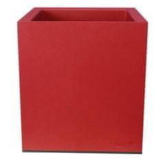 VERVELEY RIVIERA Granitová čtvercová vana, 30 x 30 cm, červená
