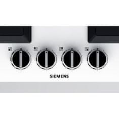 Siemens SIEMENS EP6A2PB20, Plynová varná deska, 4 ohniště, 7500 W, š. 59 x hl. 52 cm, skleněný povlak, bílý