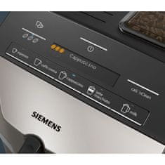 Siemens Kávovar SIEMENS TI353204RW Auto EQ.300, 1300W, 15 barů, 5 nápojů, 250g nádoba na kávová zrna, technologie iAroma, šedý