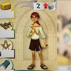 Asmodee The Builders: Middle Ages (2021 edition), Asmodee, Desková hra, Karetní hra