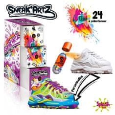 Sneak'Artz Shoebox, 2 přizpůsobitelné tenisky + příslušenství, náhodný model