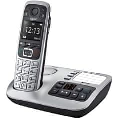 Gigaset Stolní telefon GIGASET E560A stříbrný