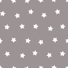 VERVELEY THERALINE Kojicí a těhotenský polštář 170x34 cm Comfort Large šedé hvězdy