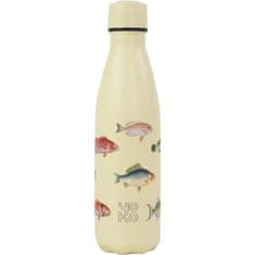 VERVELEY YOKO DESIGN Izolovaná láhev 500 ml s motivem ryby