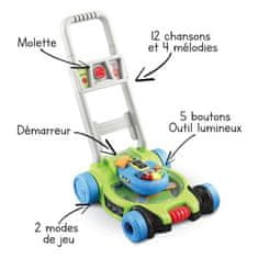 Vtech VTECH, 1,2,3 Následuj mě, Moje super interaktivní sekačka na trávu, hračka pro děti