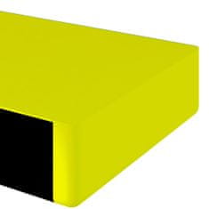 Greatstore Chrániče rohů 2 ks žlutočerné 6 x 2 x 101,5 cm PU